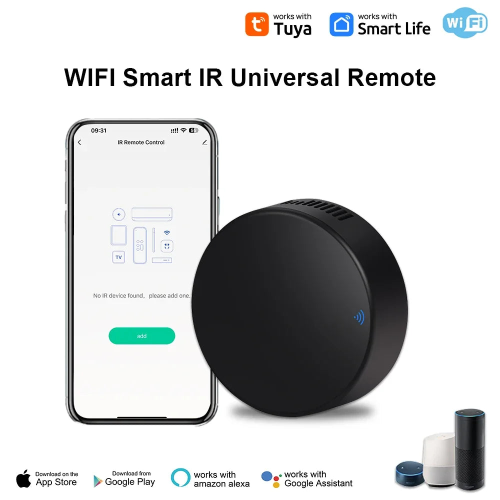IRC02 Universal remote control single IR WIFI Remote Control Home Tuya APP Intelligent WIFI Universal Remote Control