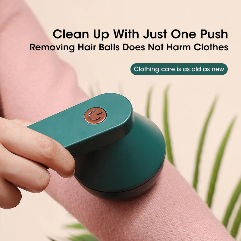 2025 Electric Lint Remover For Clothes Fuzz Pellet Sweater Fabric Hair Ball Trimmer Portable USB Charging Detachable Cleaning